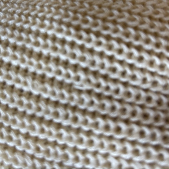 Westbound Tunic Blouse mixed material size XL neutral cottage costal work boots - Picture 9 of 9